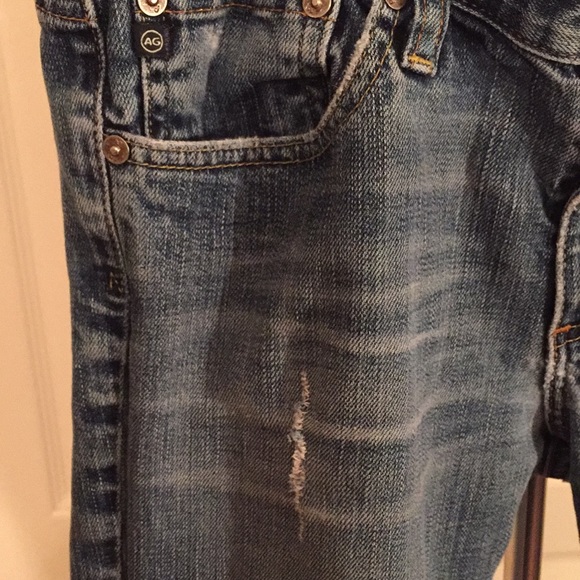AG the Angel bootcut distressed size 29R - Picture 5 of 8